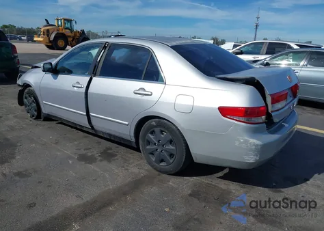 2003 Honda Accord 2.4 Lx from USA, damaged, VIN 1HGCM563X3A133106